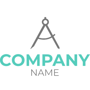  Compass Drawing Logo - Arquitectura