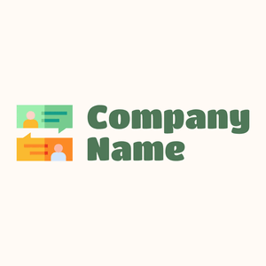 Consultant logo on a Seashell background - Negócios & Consultoria