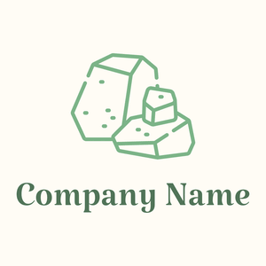Coal logo on a Floral White background - Handel & Beratung