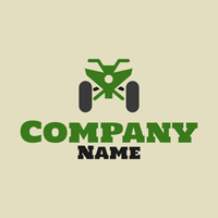 Logotipo de vehículo todoterreno verde - Automobiles & Vehículos Logotipo