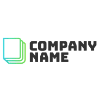 Logotipo de pila de papel - Arte & Entretenimiento Logotipo