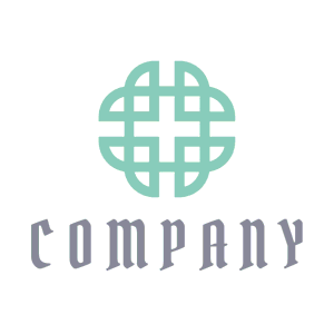 Green celtic knot logo - Religione