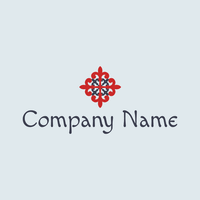 Elegante logo de cruz roja - Viajes & Hoteles Logotipo