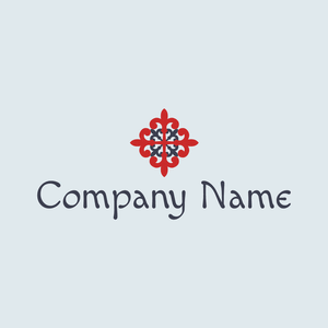 stylish red cross logo - Religione