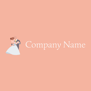 Dance logo on a Mandys Pink background - Abstrait