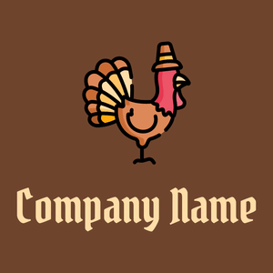 Thanksgiving logo on a Cape Palliser background - Abstrait