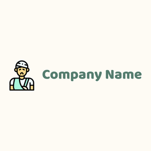 Injured logo on a Floral White background - Hospital & Farmácia