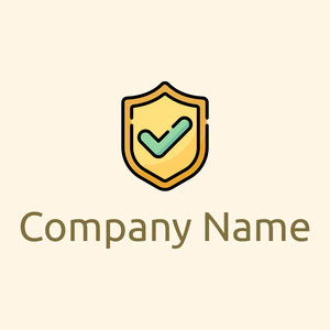 Antivirus logo on a yellowish background - Internet
