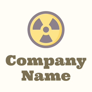Taupe Grey Radioactive on a Floral White background - Industriel