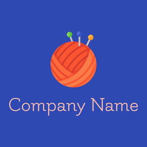 Thread logo on a Cerulean Blue background - Arte & Entretenimiento