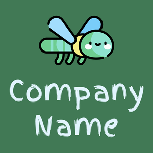 Dragonfly logo on a Killarney background - Animales & Animales de compañía