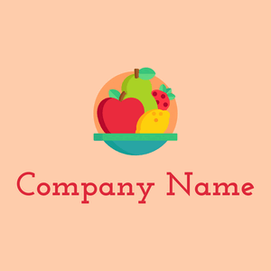 Fruits on a Peach background - Alimentos & Bebidas