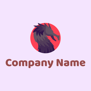 Dragon logo on a Magnolia background - Tiere & Haustiere
