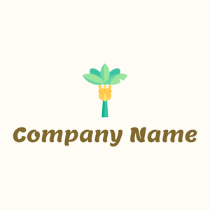 Banana on a Floral White background - Viagens & Hotel
