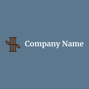 Bamboo logo on a Waikawa Grey background - Umwelt & Natur