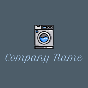 Washing machine logo on a Fiord background - Limpeza & Manutenção