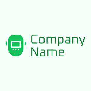 Welder logo on a Mint Cream background - Bouw & Gereedschap
