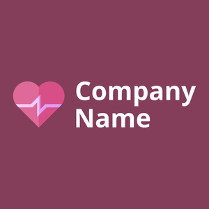 Cardio logo on a pink background - Medizin & Pharmazeutik