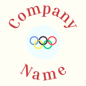 Olympic games logo on a Ivory background - Community & No profit