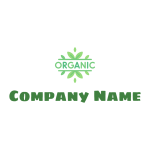Organic Name  logo on a White background - Milieu & Ecologie