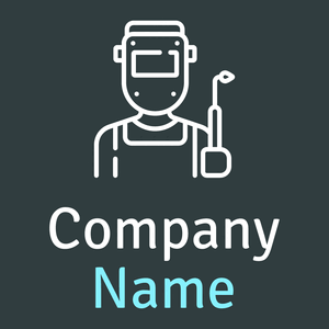 Welder logo on a Outer Space background - Construcción & Herramientas