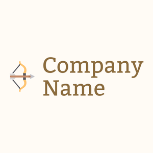 Arrow logo on a white floral background - Esportes