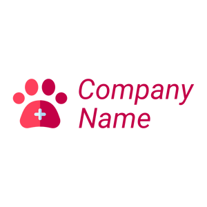 Plus Paw logo on a White background - Dieren/huisdieren