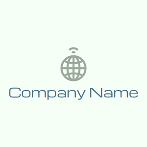 Internet logo on a Honeydew background - Computadora