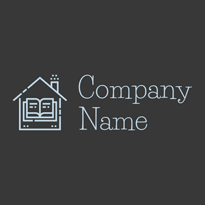 House logo on a Oil background - Abstract