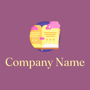 Fairytale logo on a Mauve Taupe background - Arte & Entretenimiento
