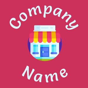 Store logo on a Old Rose background - Imóveis & Hipoteca