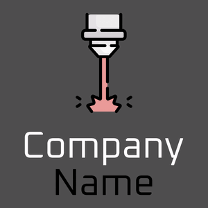 Laser logo on a Liver background - Medical & Farmacia