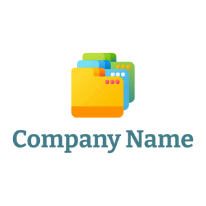 Amber Folder on a White background - Tecnología