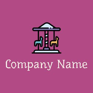 Merry go round logo on a Royal Heath background - Juegos & Entretenimiento