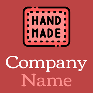 Handmade logo on a Sunset background - Construcción & Herramientas