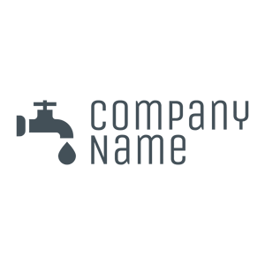 Water tap logo on a White background - Entreprise & Consultant