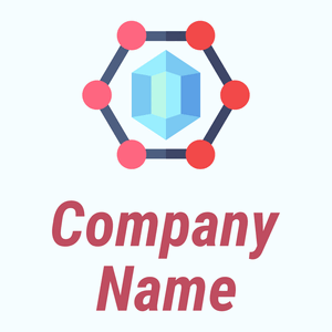 Monocrystalline logo on a Azure background - Technologie