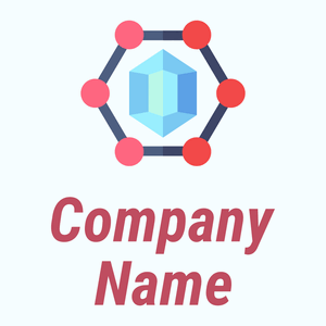 Monocrystalline logo on a Azure background - Tecnologia
