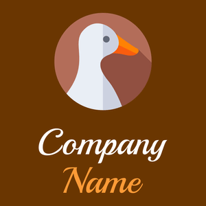 Sante Fe Duck on a Maroon background - Animales & Animales de compañía