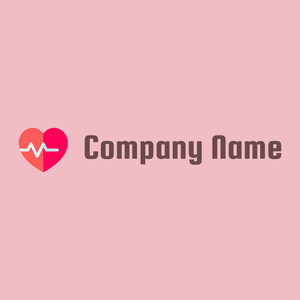 Cardio logo on a pink background - Enfant & Garderie