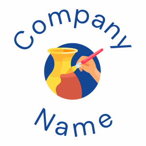 Pottery logo on a White background - Educación