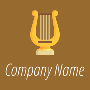Harp logo on a Buttered Rum background - Divertissement & Arts