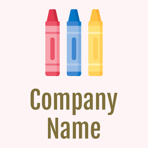 Crayons on a Snow background - Éducation