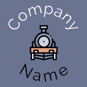 Locomotive logo on a Slate Grey background - Auto & Voertuig