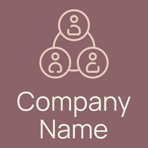 Cooperation logo on a Light Wood background - Abstrait