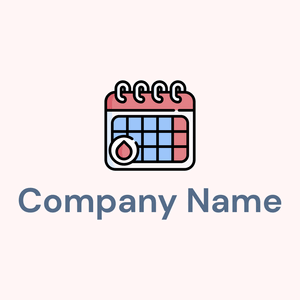 Calendar logo on a Snow background - Hospital & Farmácia