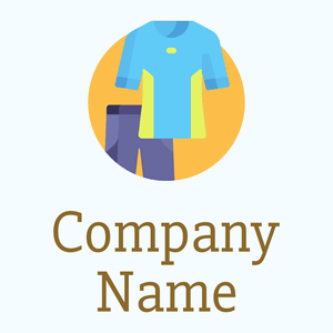 Golden Tainoi Gym clothes on a Alice Blue background - Moda & Belleza