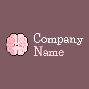 Brain logo on a Light Wood background - Medizin & Pharmazeutik