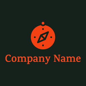 Compass logo on a Cardin Green background - Reizen & Hotel