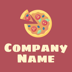 Pizza on a Hippie Pink background - Alimentos & Bebidas